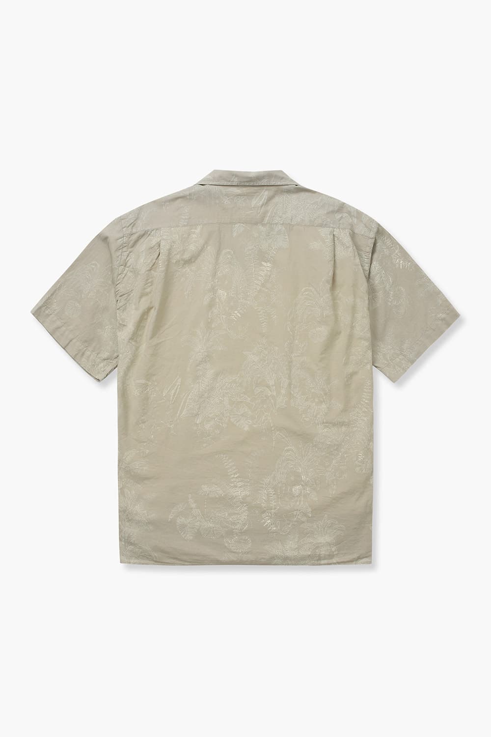 코튼 웨스턴 포켓 테일러드 카라 016 라이트카키 반소매 셔츠