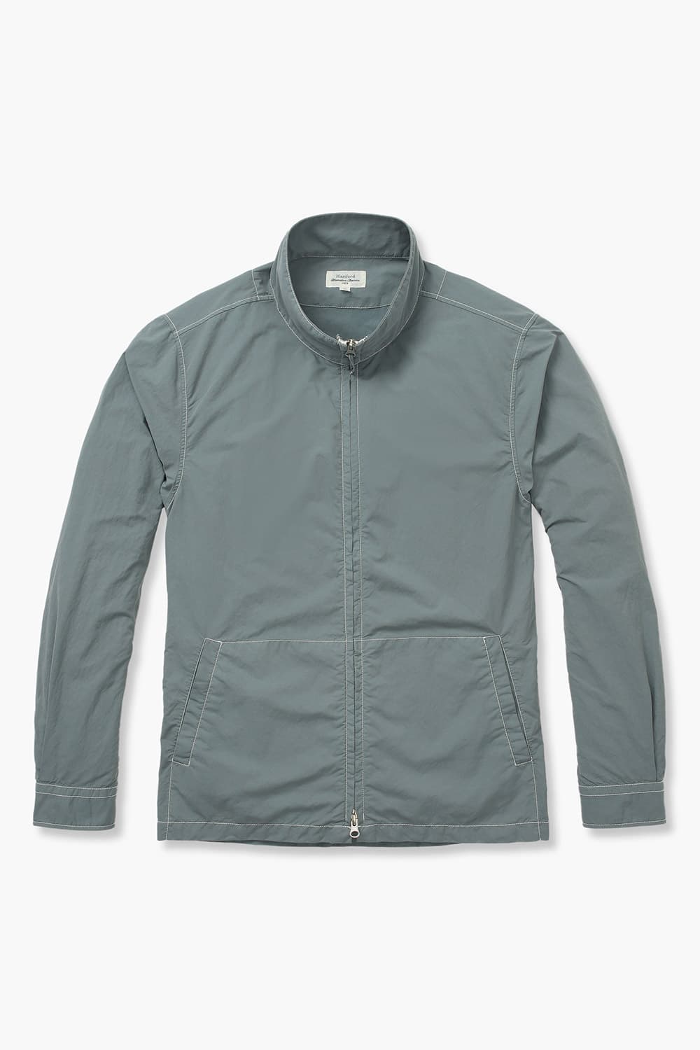 DEXTER 나일론 스티치 하이넥 004 블루그린 점퍼