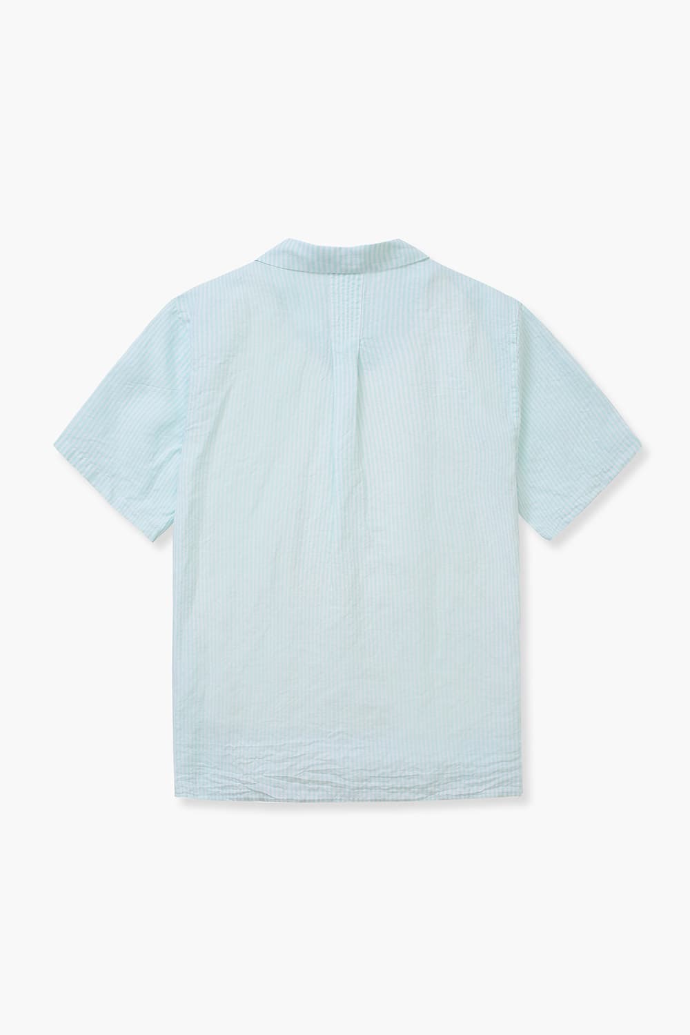 SETH 린넨 스트라이프 테일러드 카라 004 라이트그린 셔츠