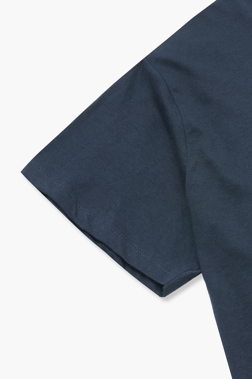코튼 베이직 크루넥 515 다크네이비 반소매 티셔츠