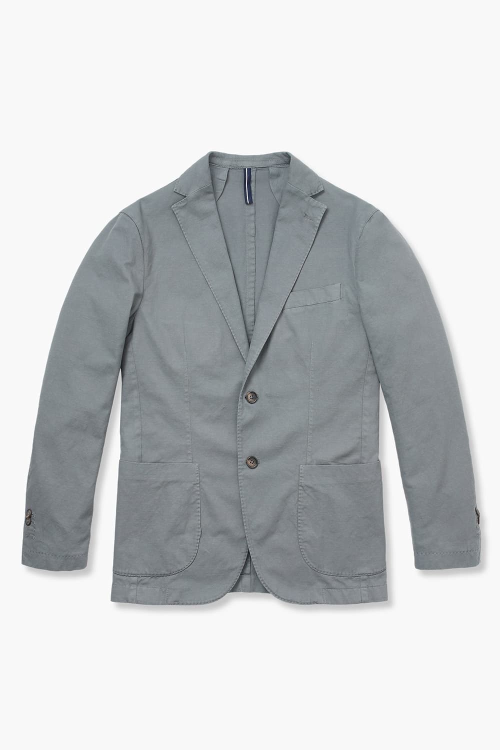 코튼 베이직 905 그레이 테일러드 자켓