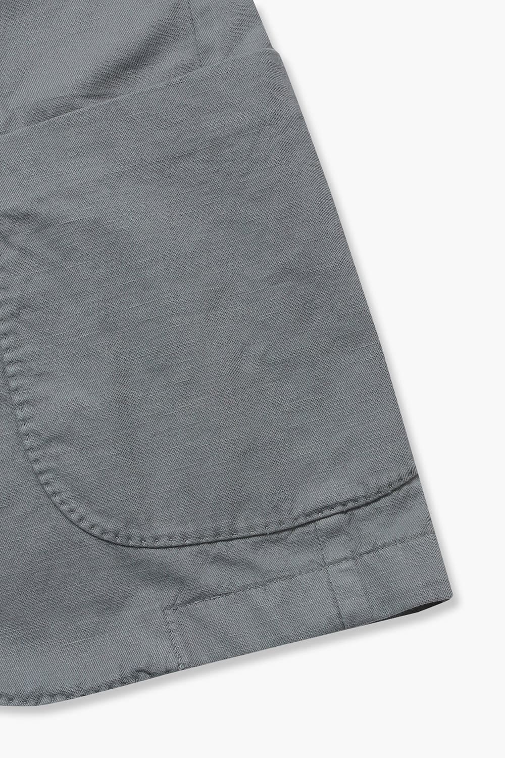 코튼 베이직 905 그레이 테일러드 자켓