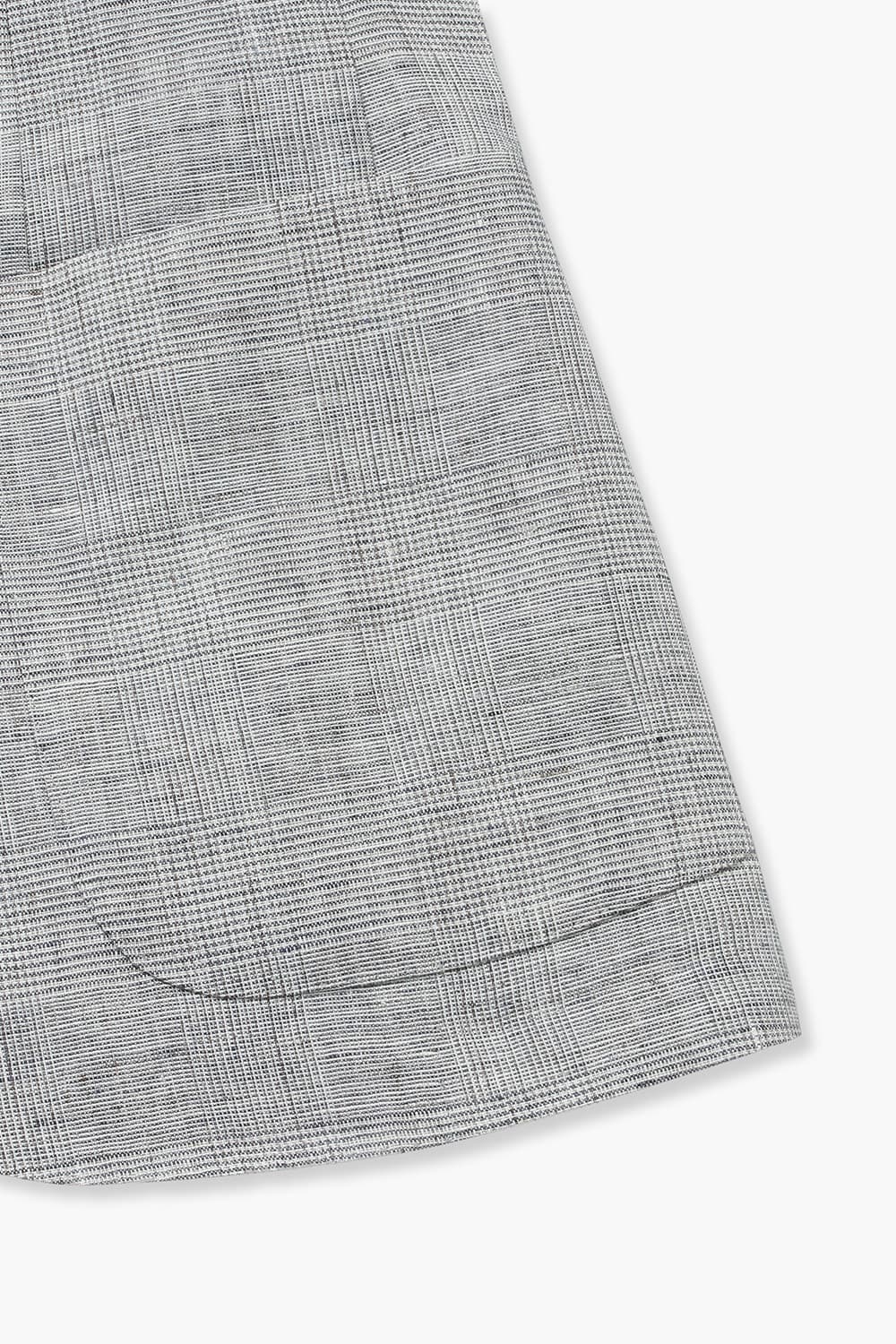 SALENTO 린넨 210 라이트그레이 테일러드 자켓