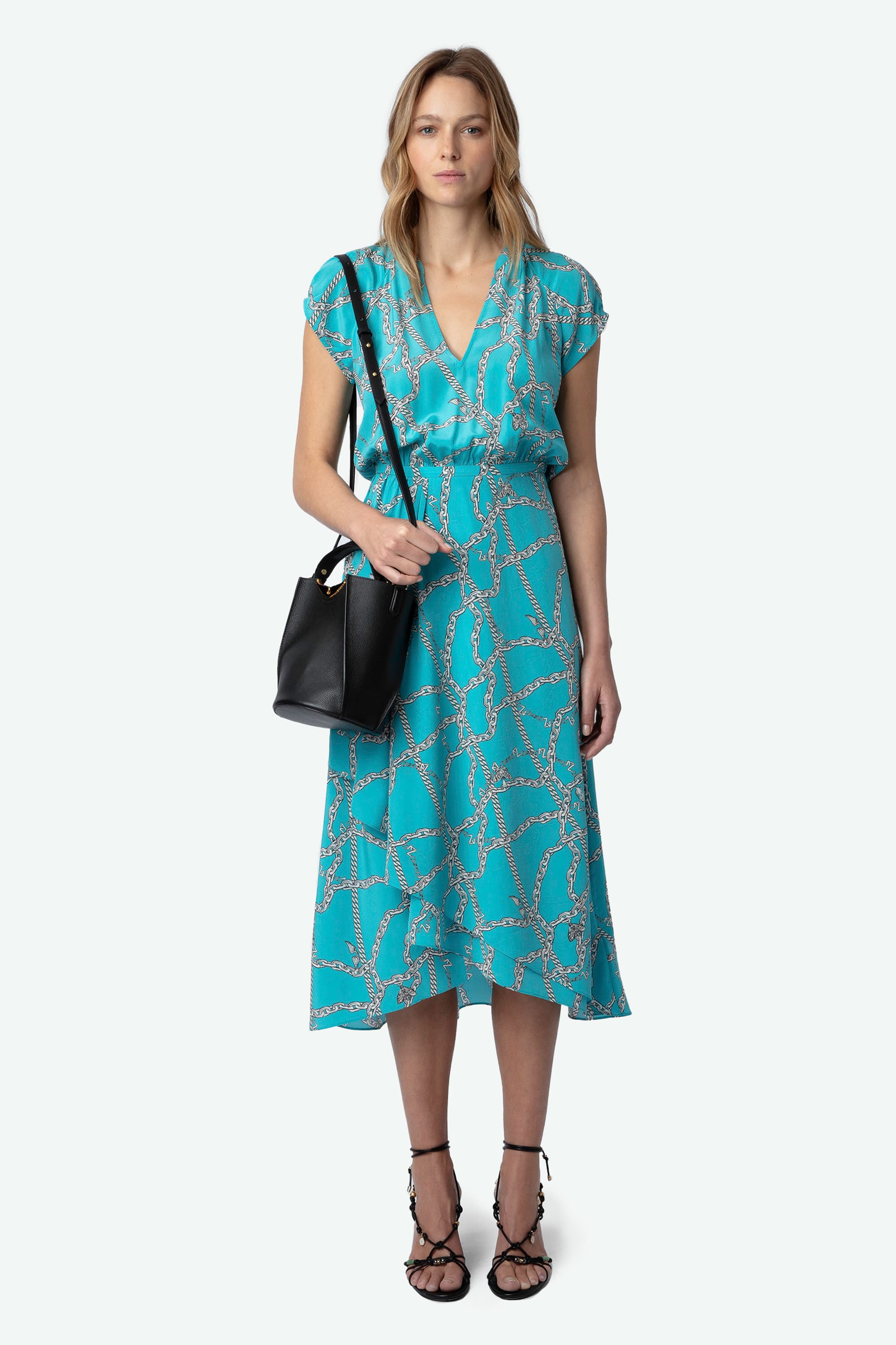 Randall Chain Silk Dress