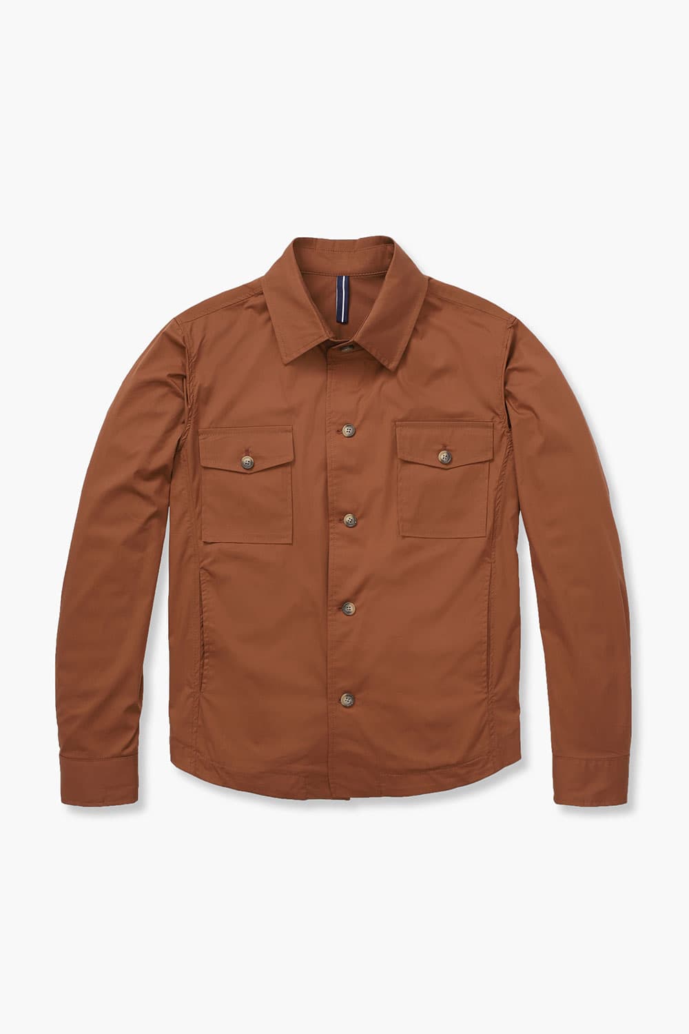 코튼 셔츠형 903 다크오렌지 캐주얼 자켓