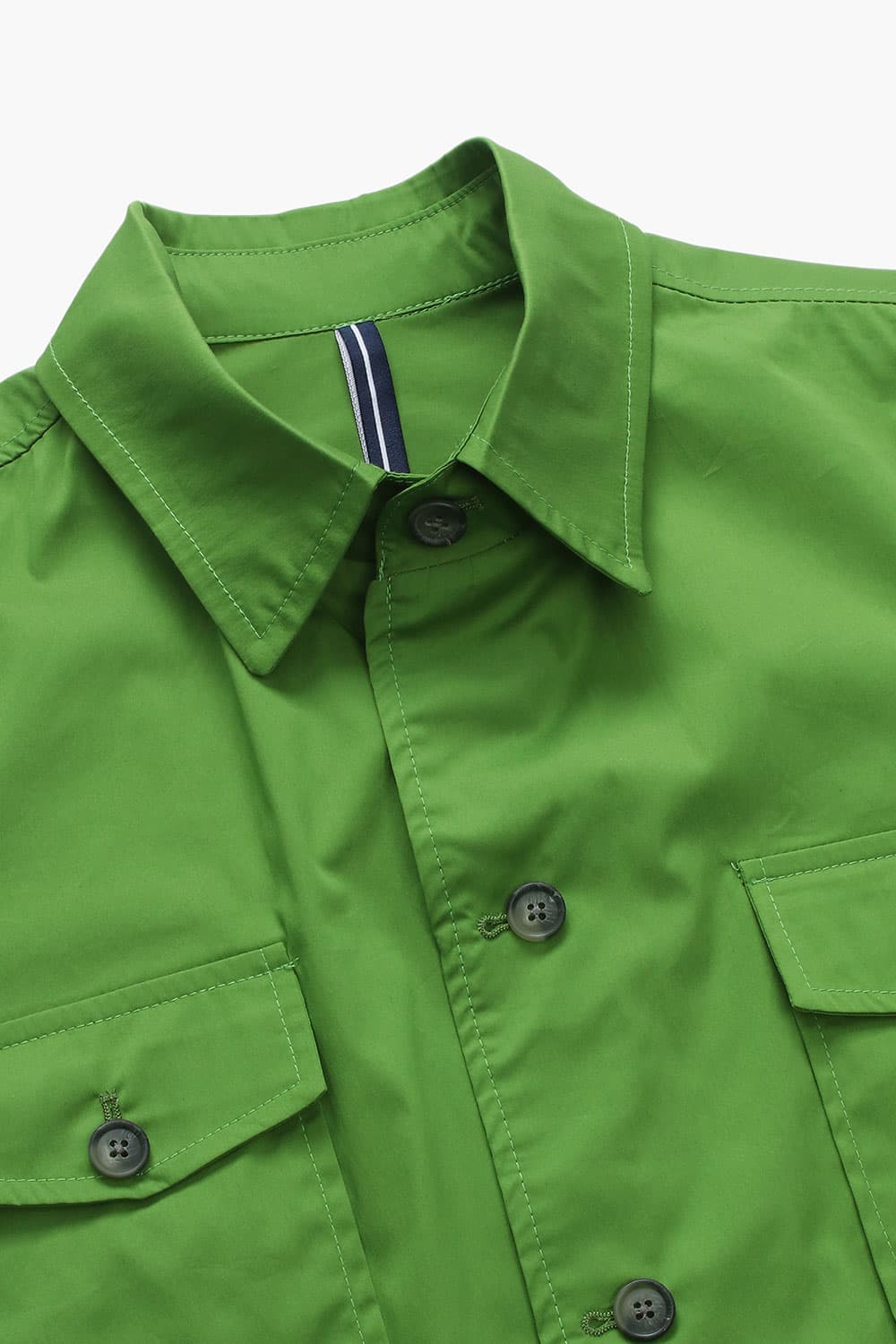 코튼 셔츠형 903 그린 캐주얼 자켓