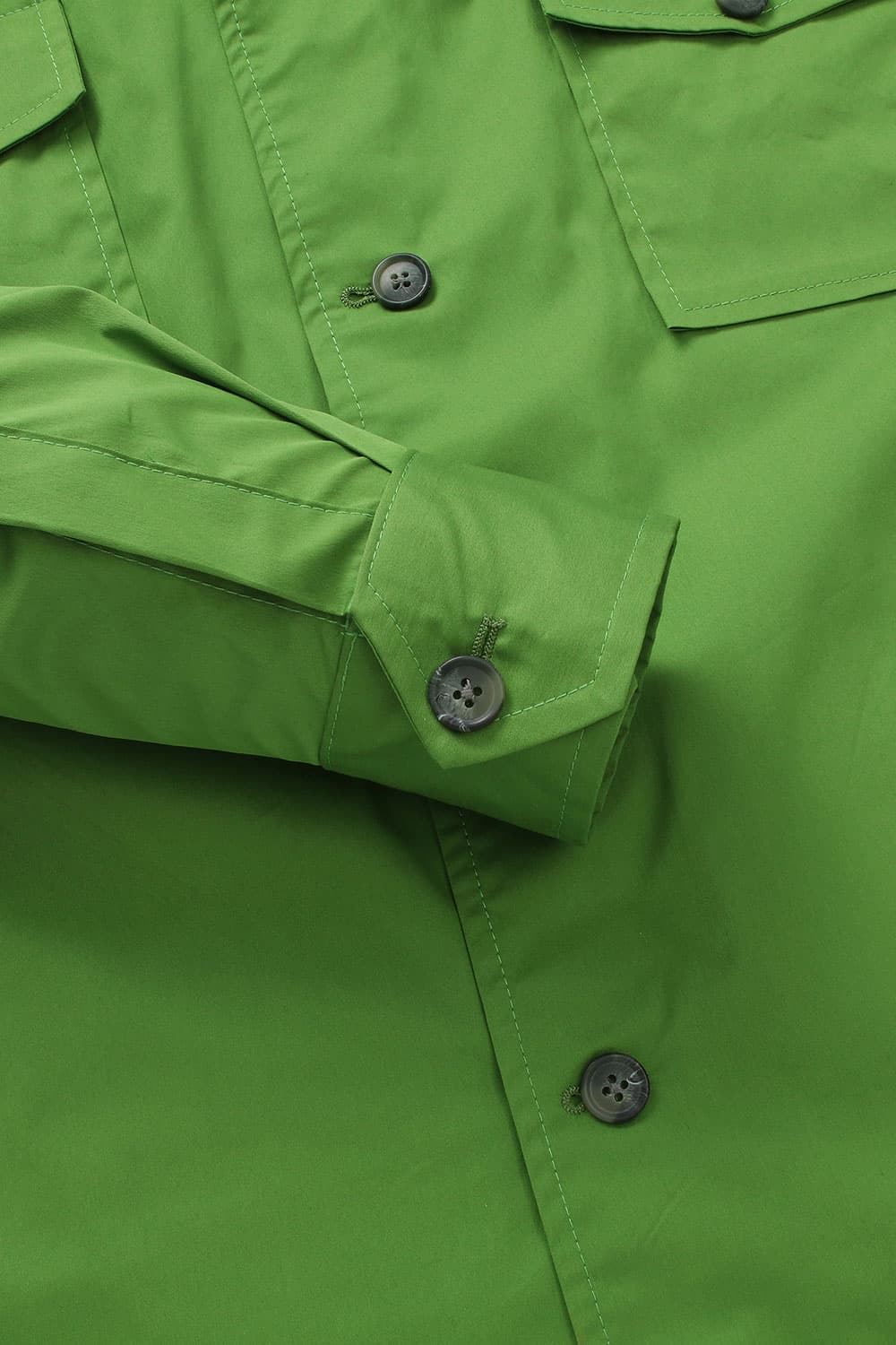 코튼 셔츠형 903 그린 캐주얼 자켓