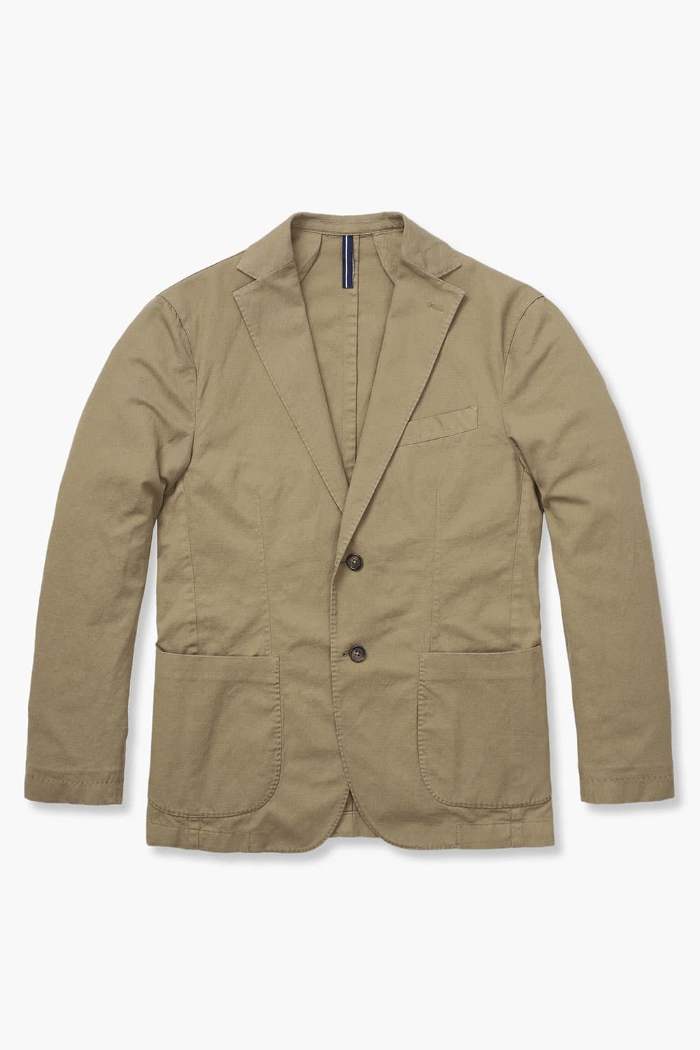 코튼 베이직 905 브라운 테일러드 자켓