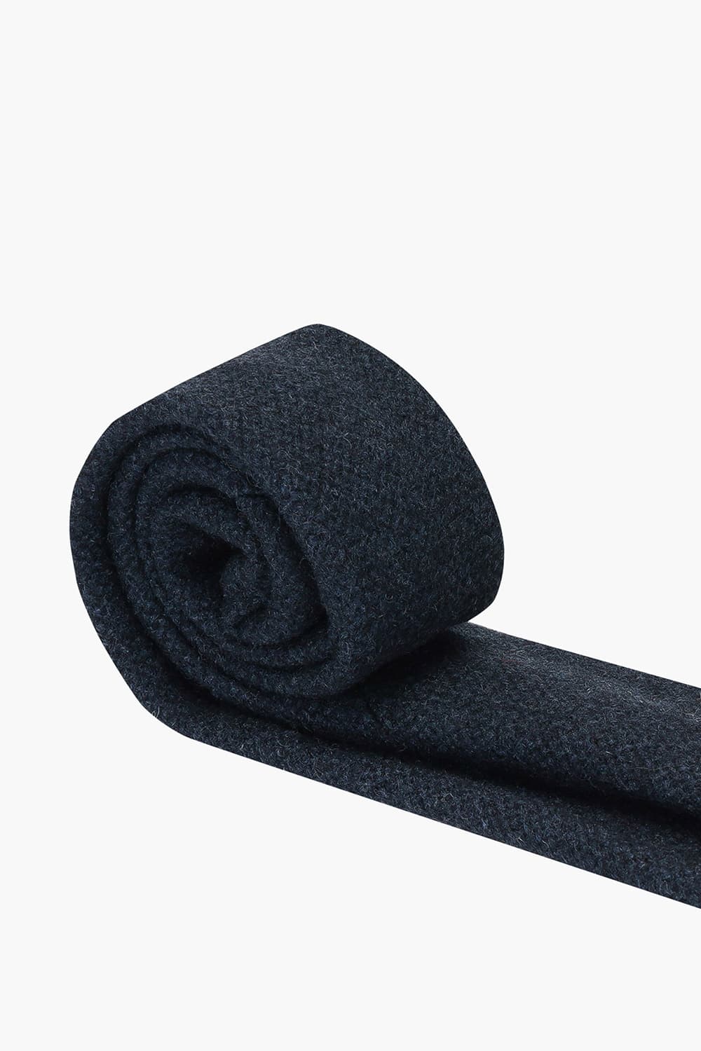 울 실크 혼방 베이직 101 다크네이비 넥타이