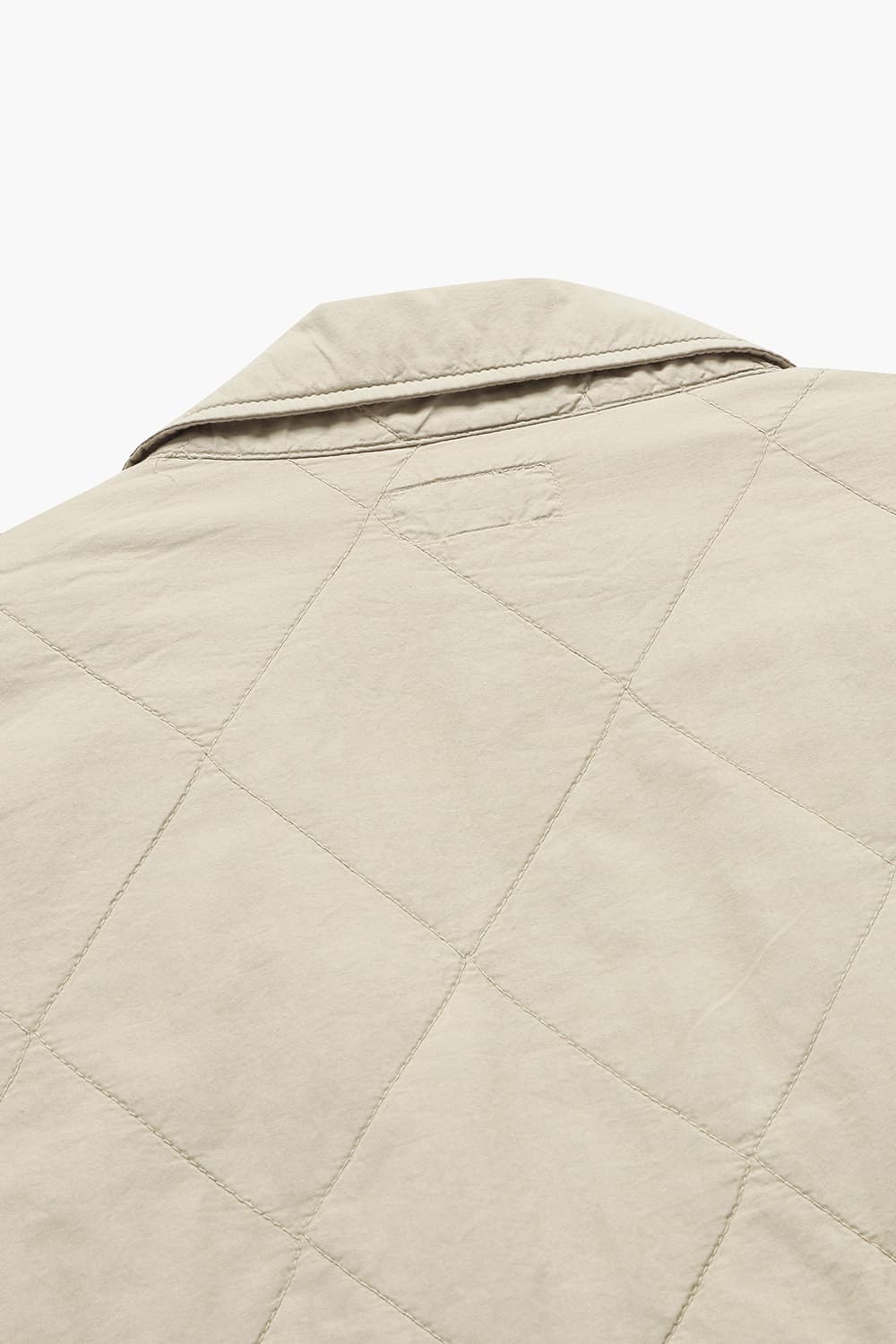 PETER 코튼 퀼팅 셔츠형 001 베이지 캐주얼 자켓