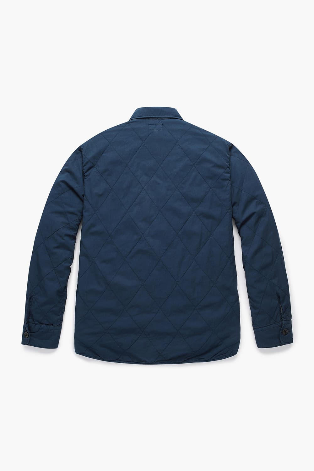 PETER 코튼 퀼팅 셔츠형 001 네이비 캐주얼 자켓