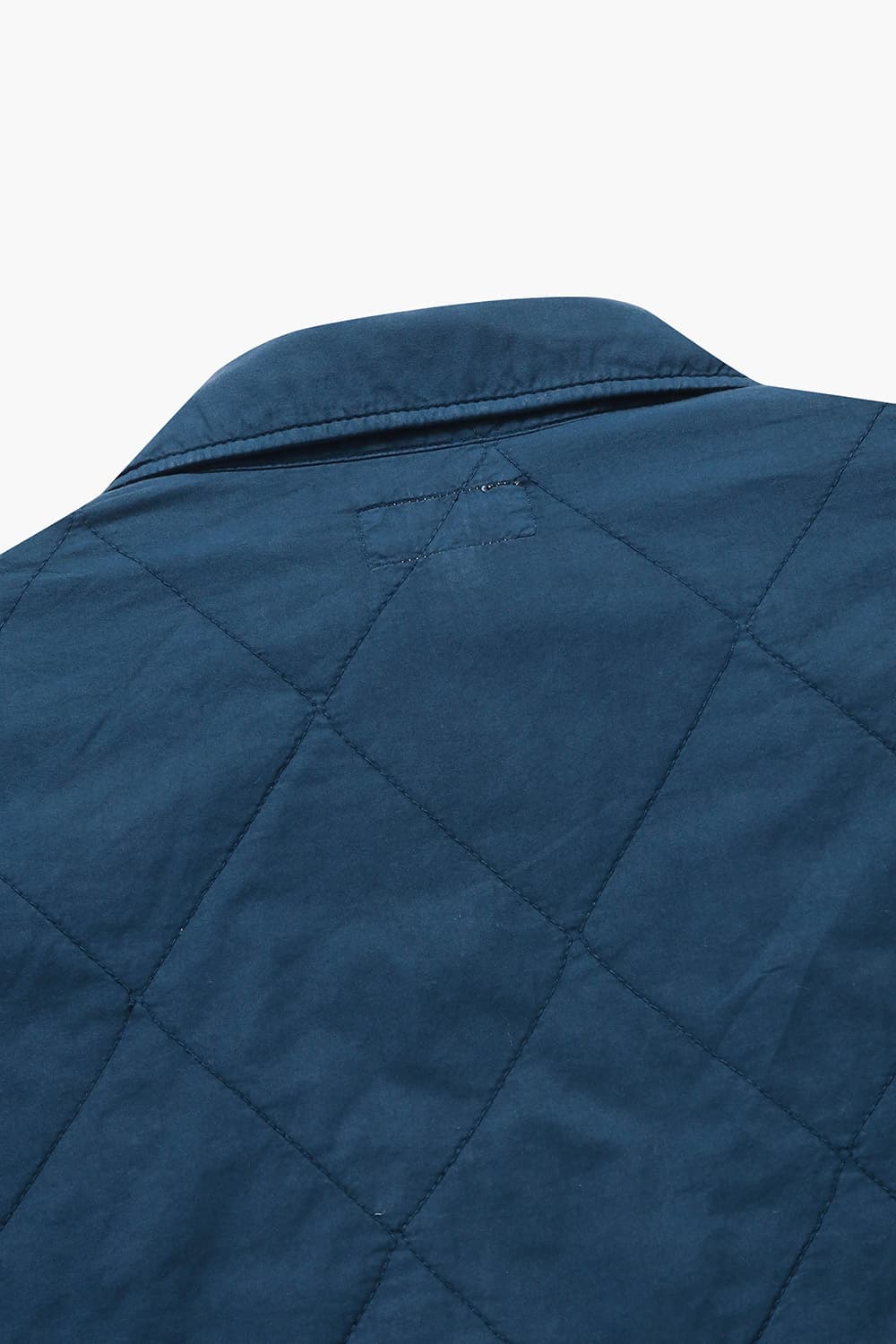 PETER 코튼 퀼팅 셔츠형 001 네이비 캐주얼 자켓
