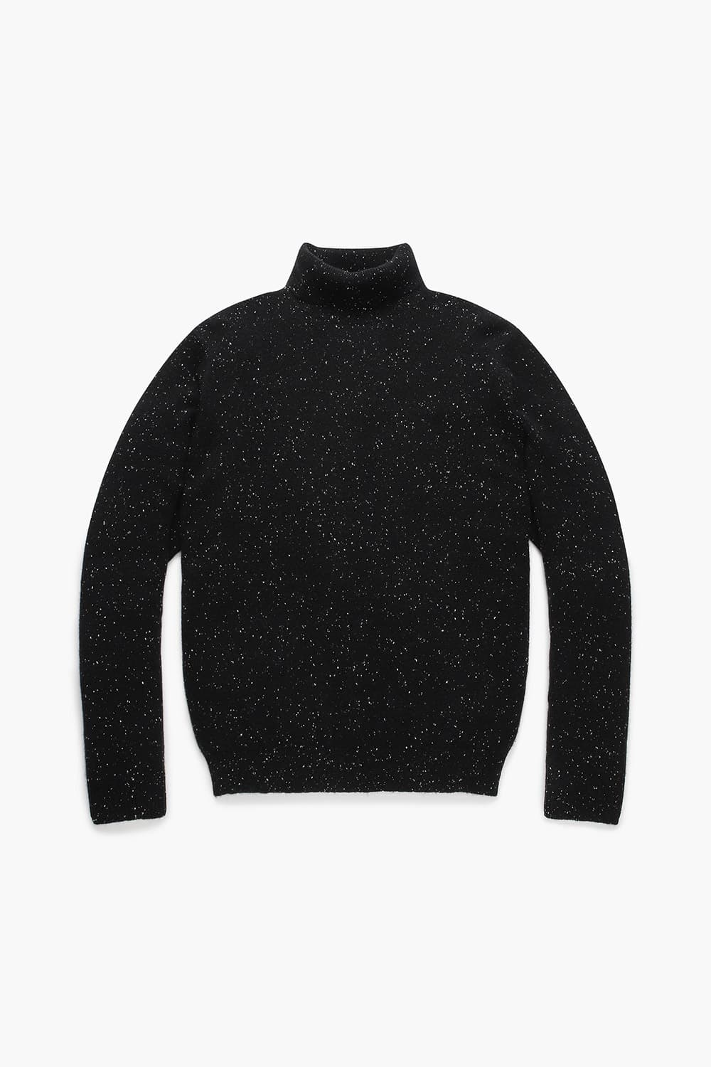 WS 캐시미어 터틀넥 806 블랙 긴소매 니트