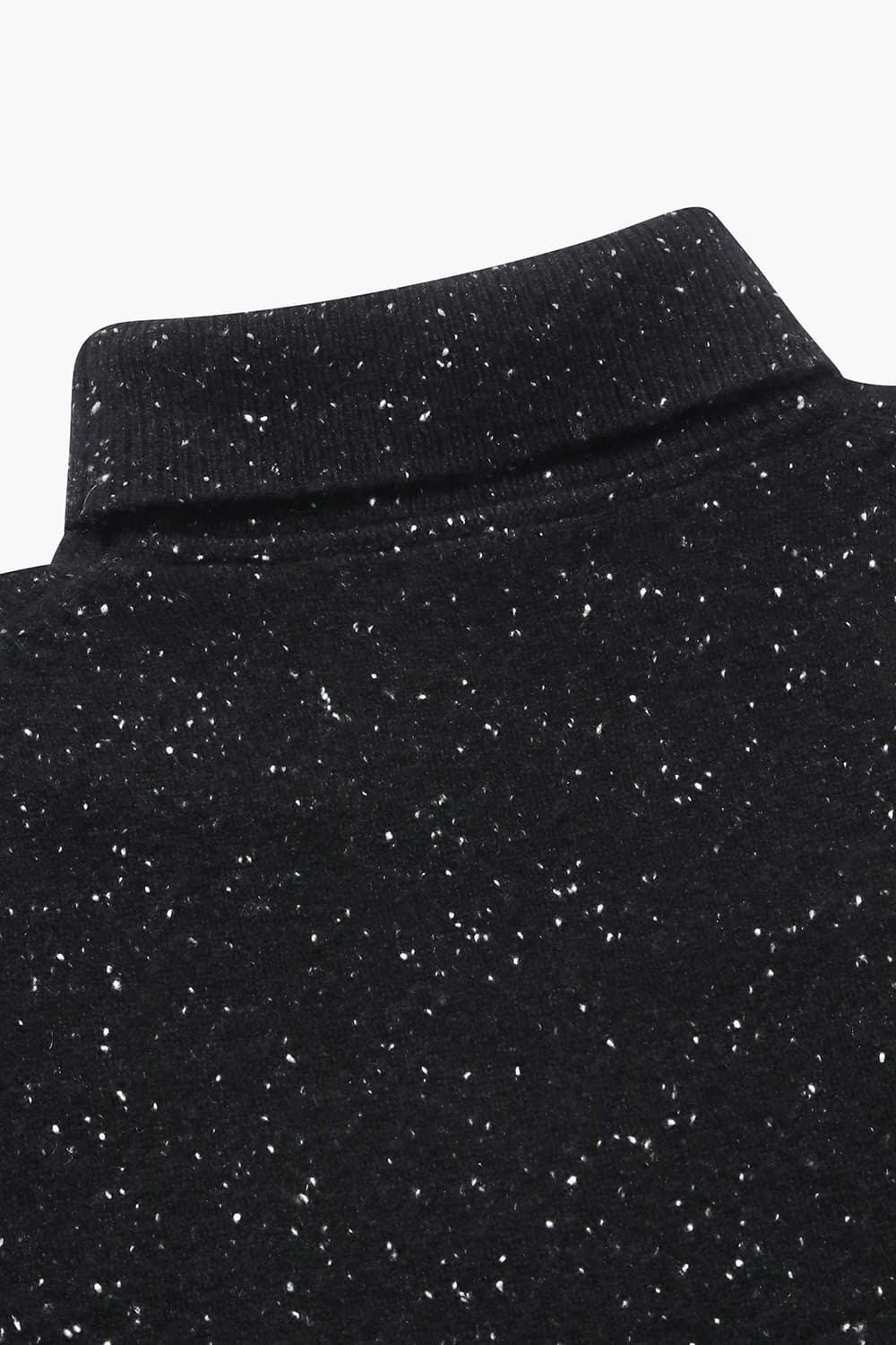 WS 캐시미어 터틀넥 806 블랙 긴소매 니트