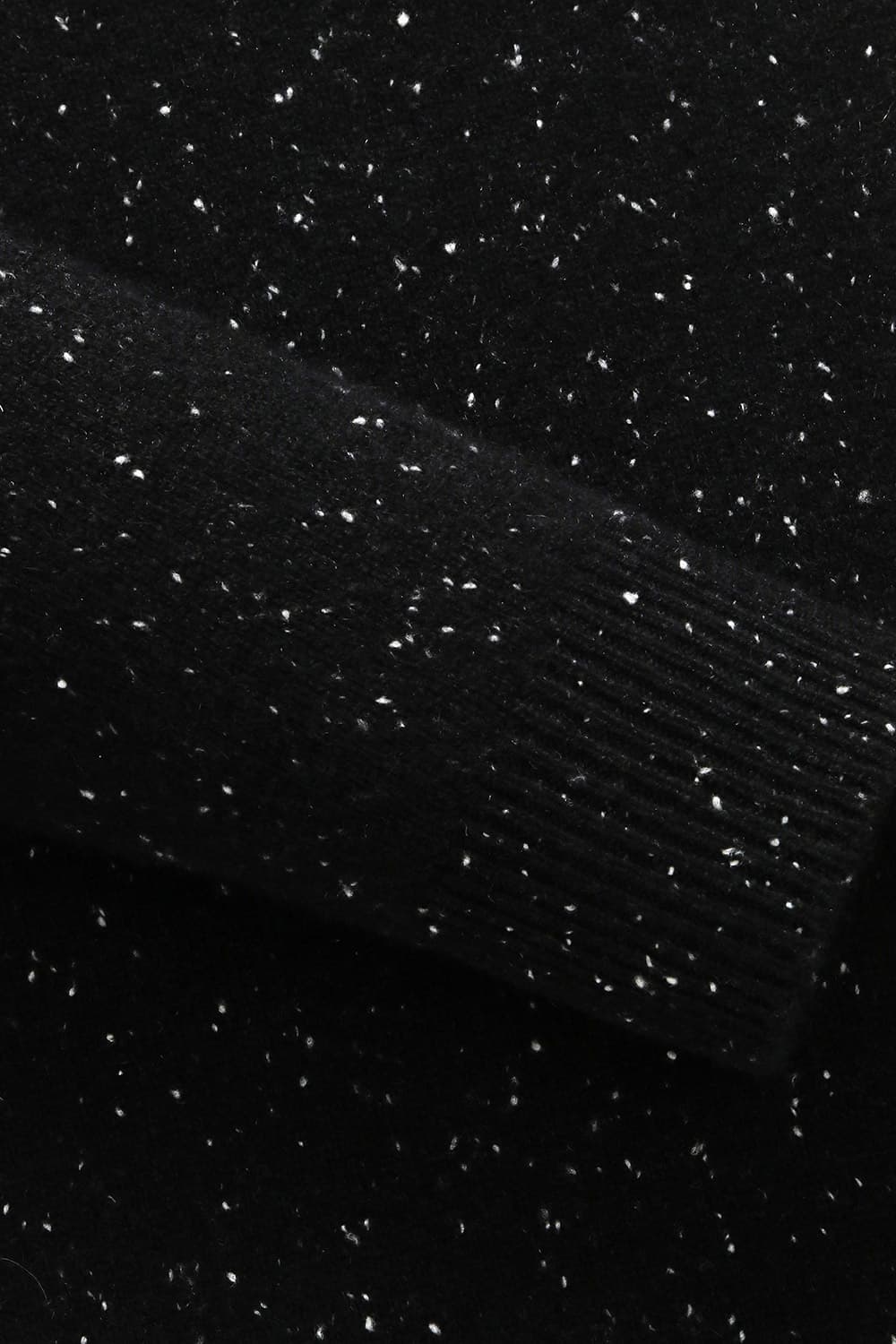 WS 캐시미어 터틀넥 806 블랙 긴소매 니트