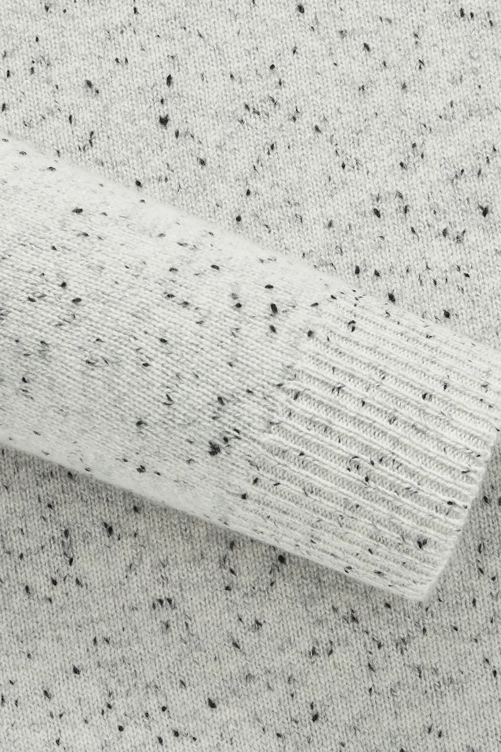 WS 캐시미어 터틀넥 806 아이보리 긴소매 니트