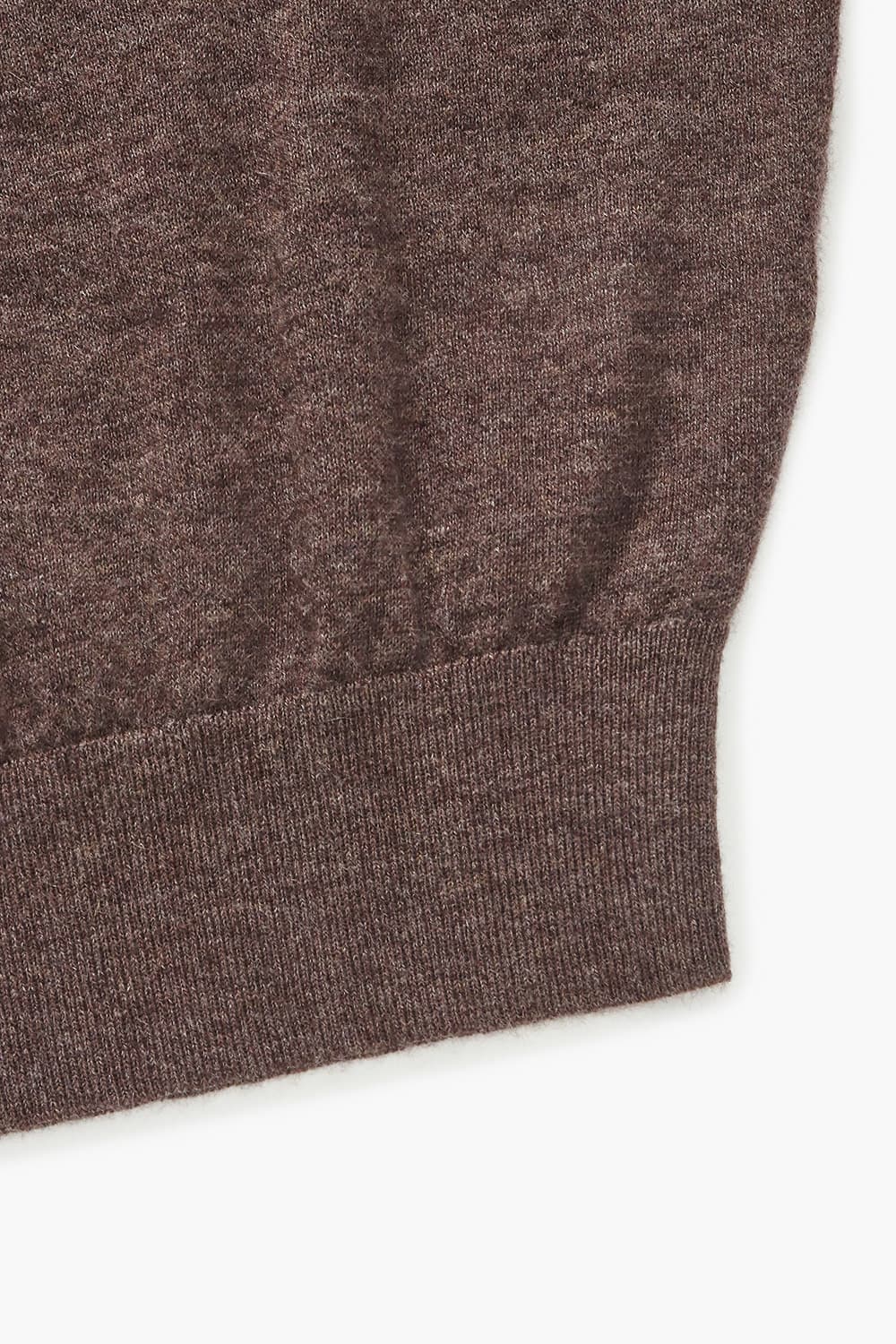 WS 캐시미어 터틀넥 805 다크브라운 긴소매 니트