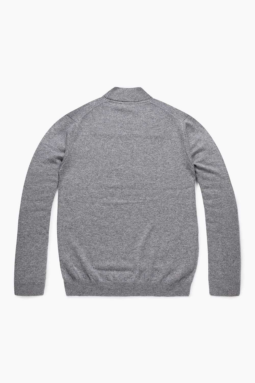 WS 캐시미어 헨리넥 804 그레이 긴소매 니트