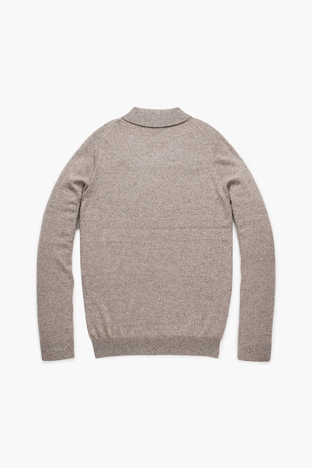 WS 캐시미어 폴로 803 브라운 긴소매 니트