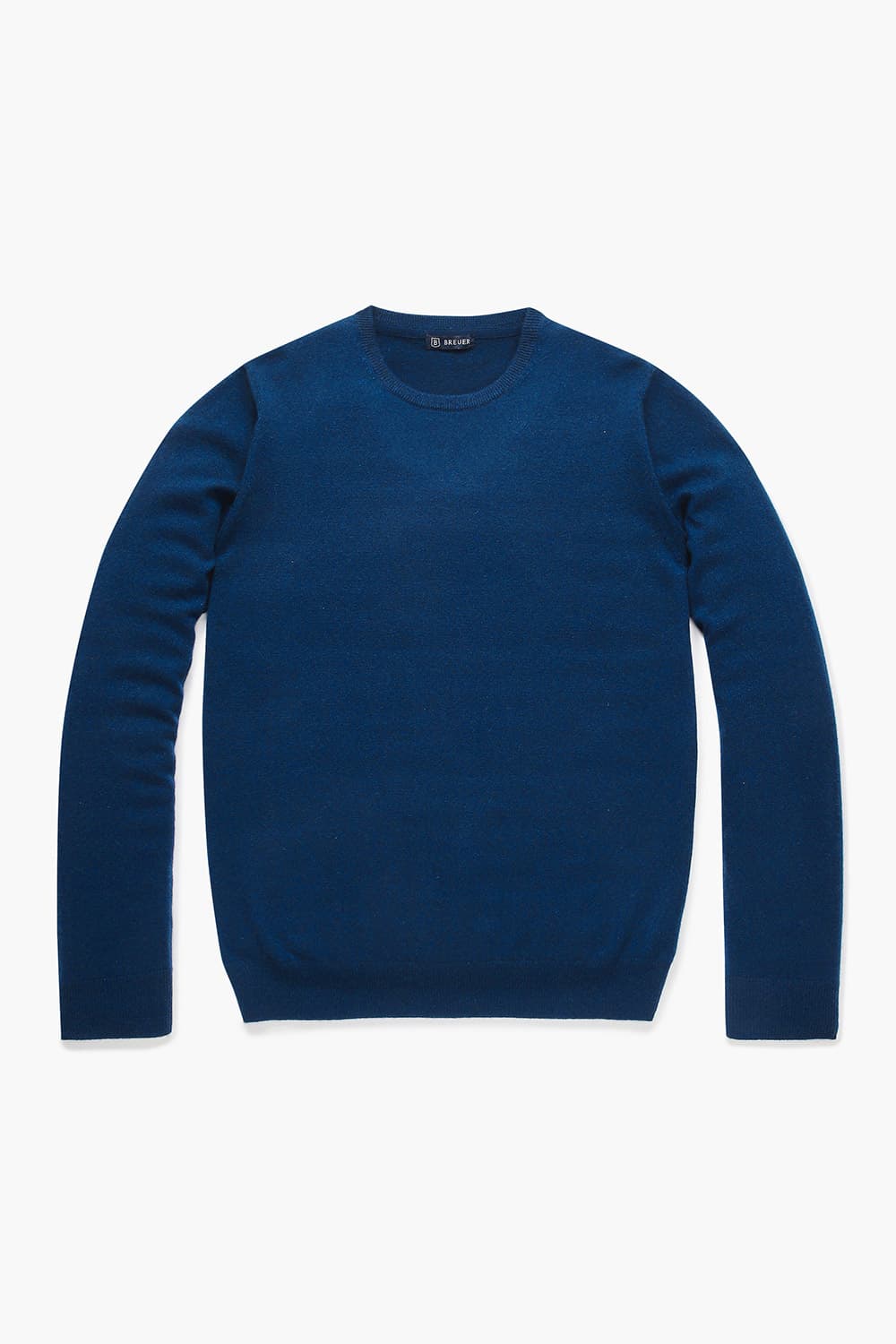 WS 캐시미어 크루넥 801 네이비 긴소매 니트