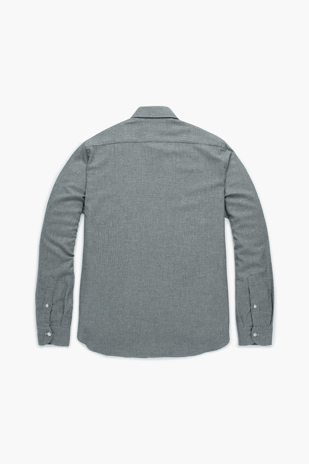 코튼 마이크로 하운드투스 플란넬 305 다크그레이 셔츠