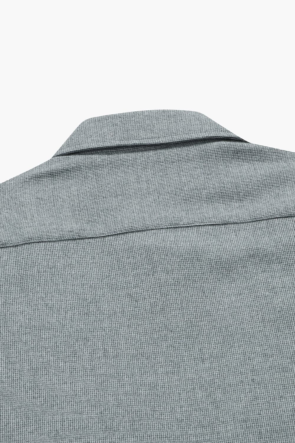 코튼 마이크로 하운드투스 플란넬 305 다크그레이 셔츠