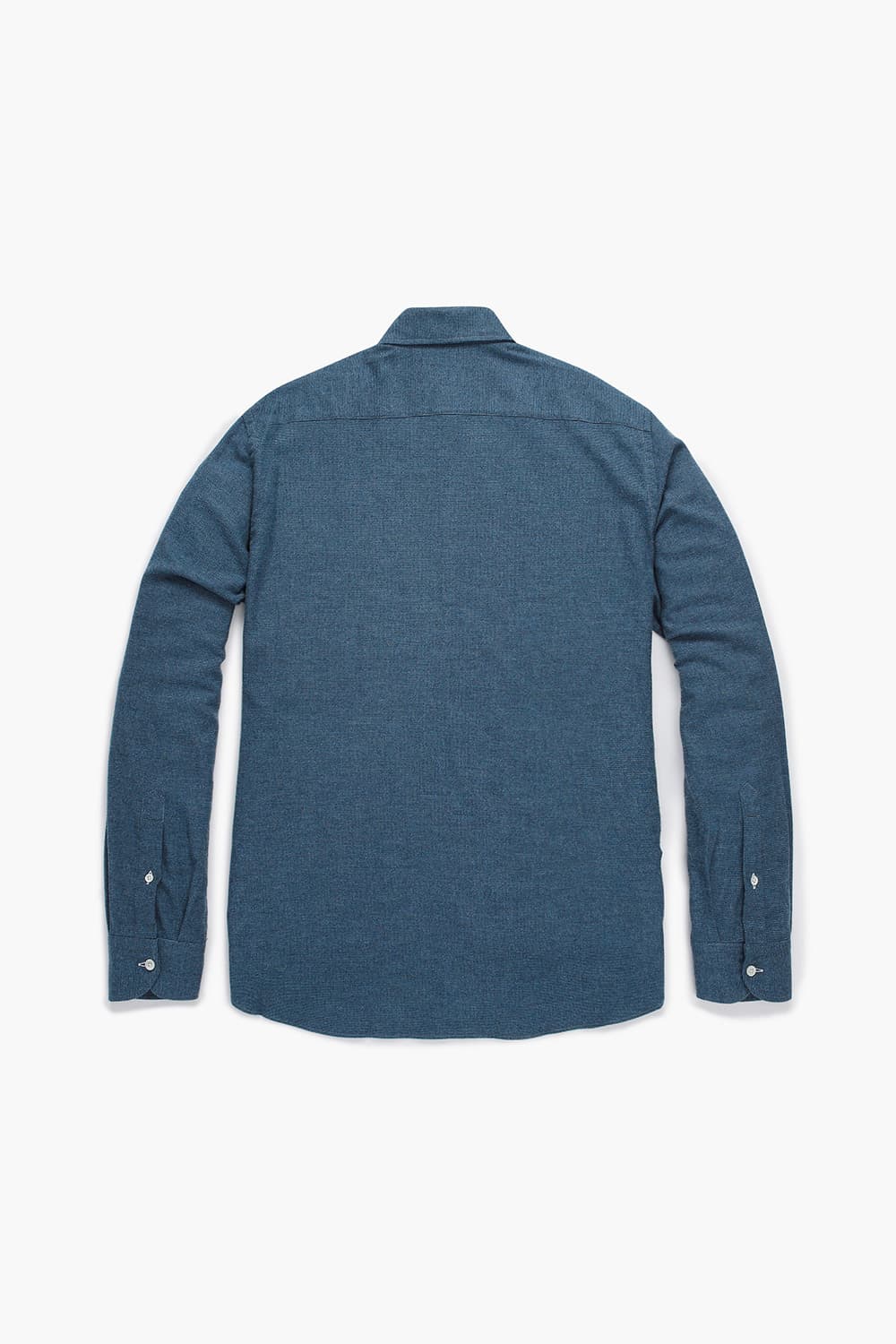 코튼 마이크로 하운드투스 플란넬 305 네이비 셔츠