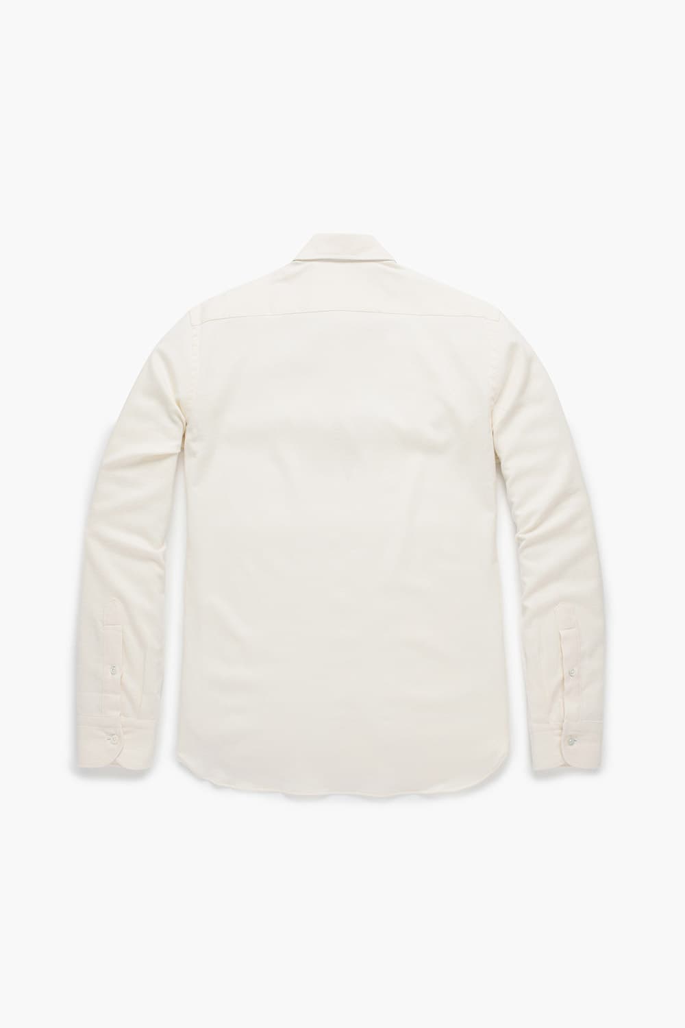 코튼 트윌 플란넬 304 아이보리 셔츠