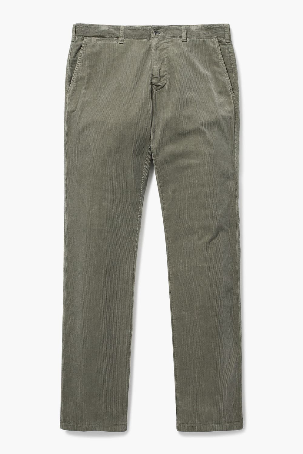 IVY 코튼 코듀로이 테이퍼드 302 브라운 팬츠