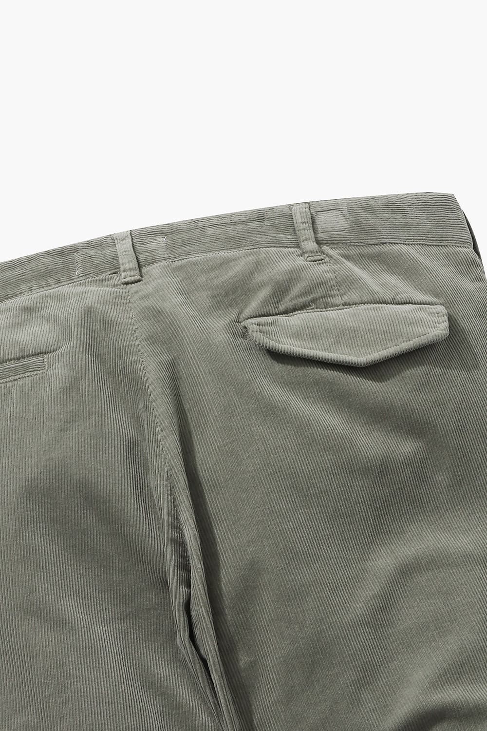 IVY 코튼 코듀로이 테이퍼드 302 브라운 팬츠