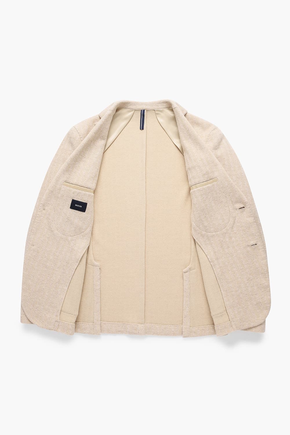 울 혼방 베이직 901 라이트베이지 테일러드 자켓
