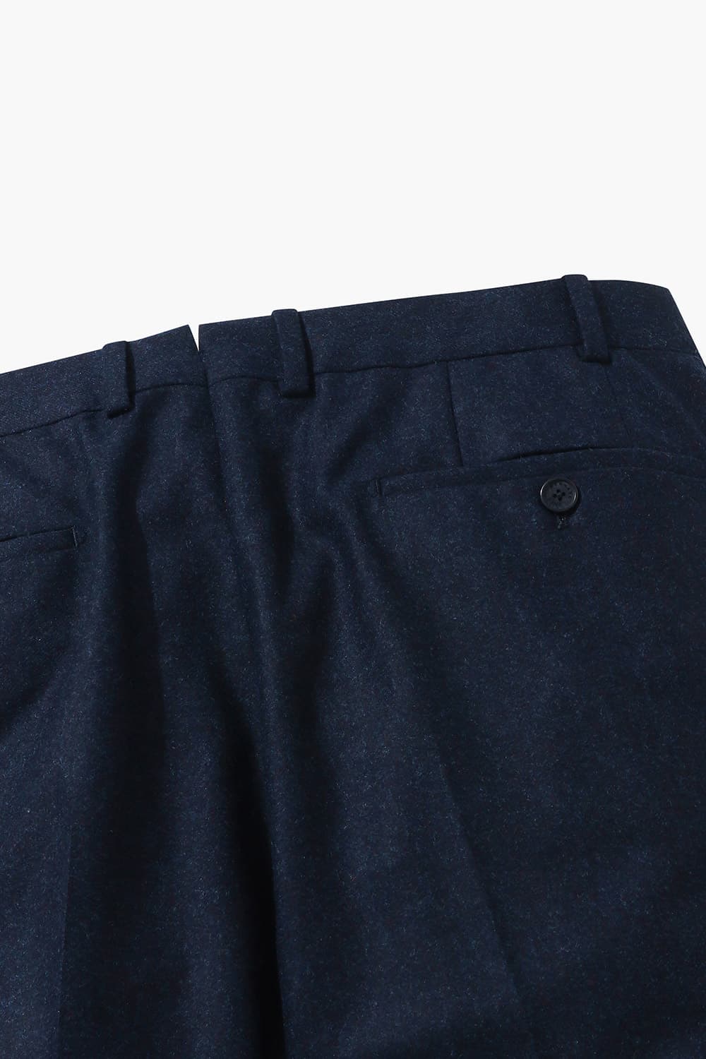 WILLIAM 울 플란넬 스트레이트 101 다크네이비 팬츠