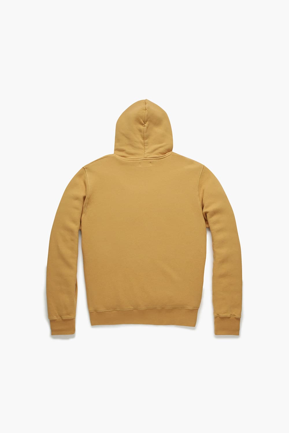 코튼 후드 201 다크옐로우 긴소매 티셔츠