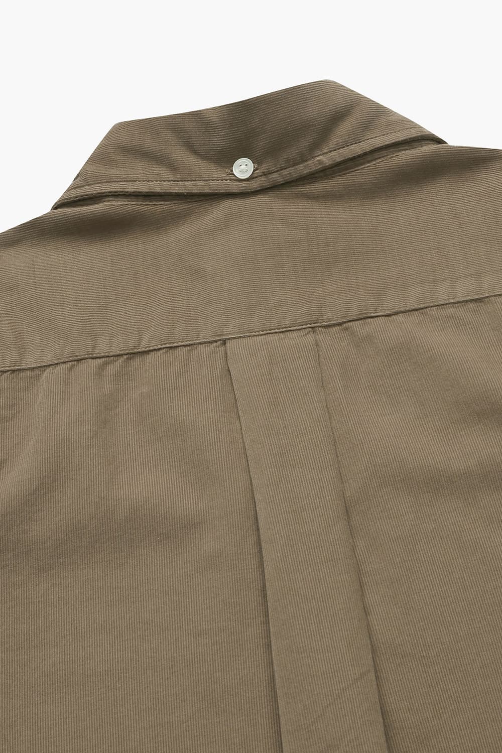 PITT PAT 코튼 버튼 다운 카라 110 브라운 셔츠