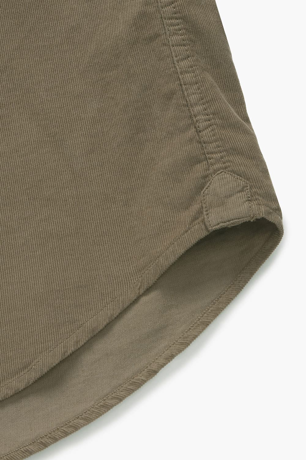 PITT PAT 코튼 버튼 다운 카라 110 브라운 셔츠