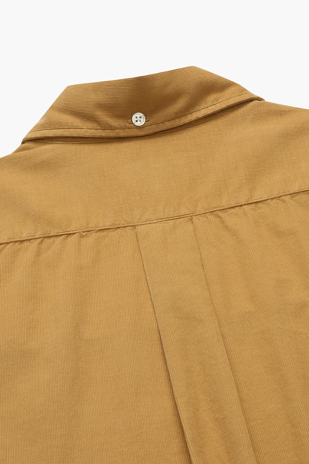 PITT PAT 코튼 타탄 체크 버튼 다운 카라 110 다크옐로우 셔츠