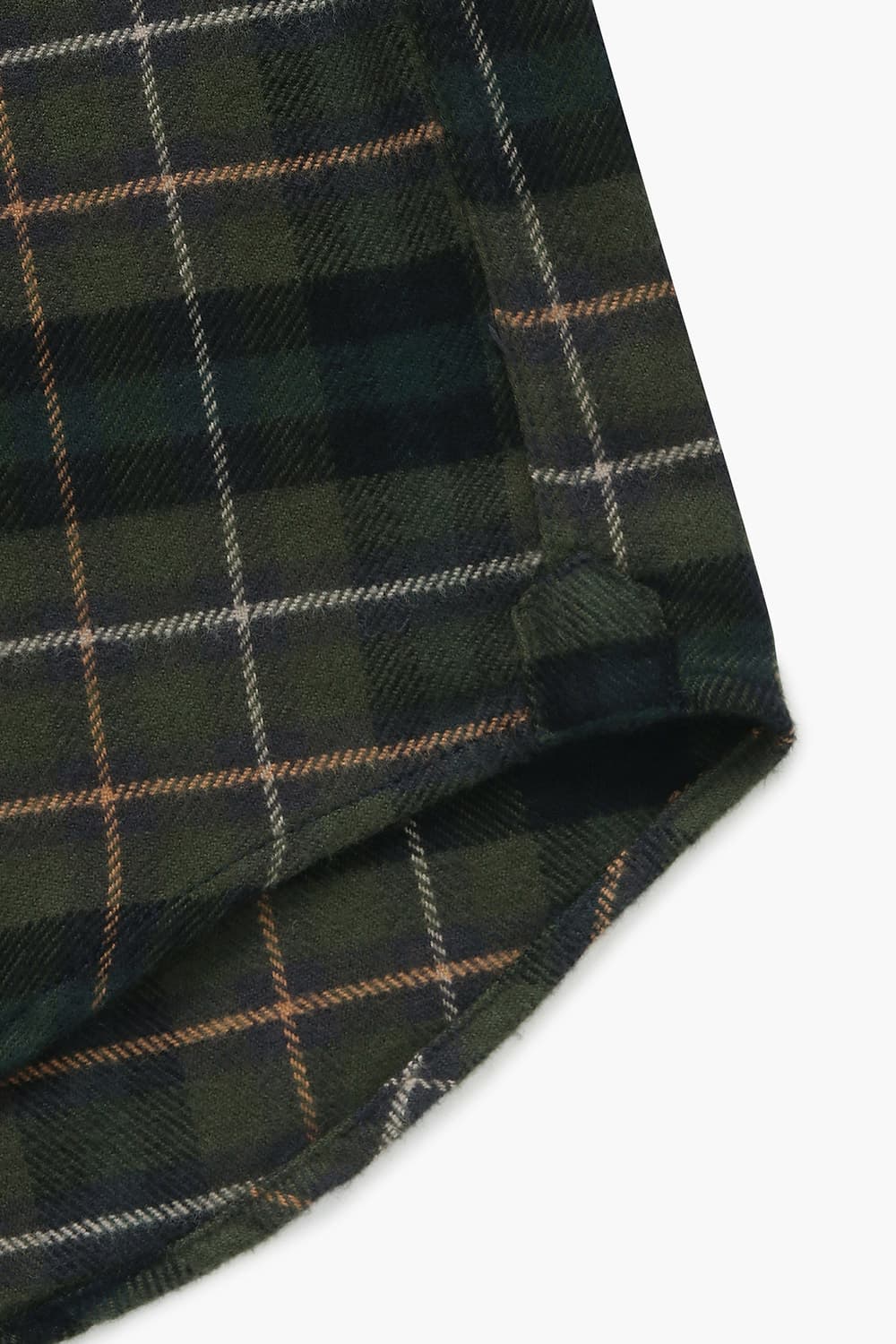 PITT 코튼 버튼 다운 카라 109 다크카키 셔츠