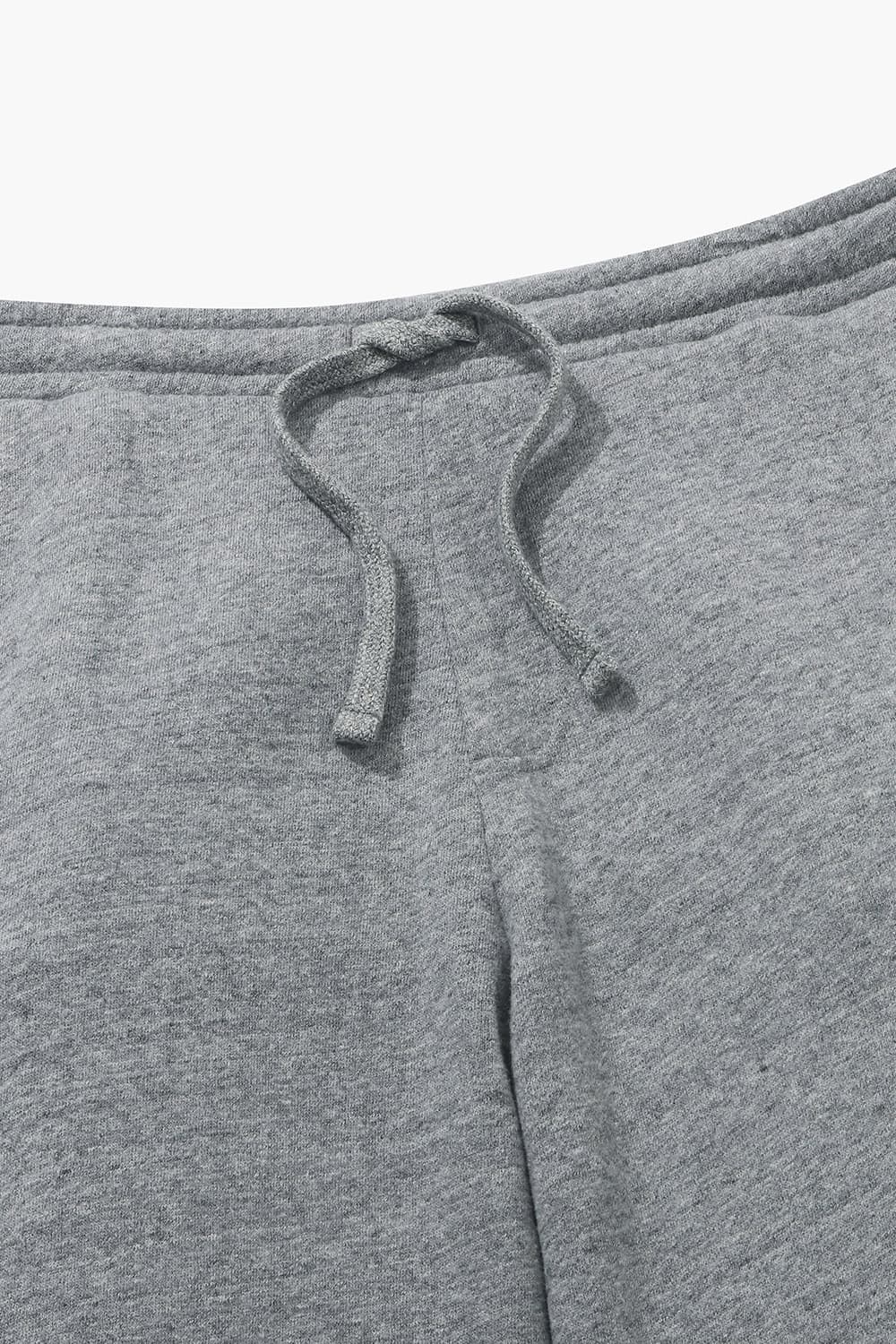 코튼 드로우스트링 조거 201 그레이 캐주얼 팬츠