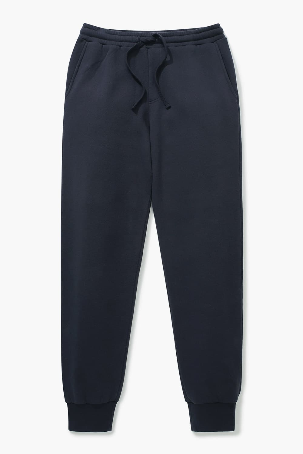 코튼 드로우스트링 조거 201 다크네이비 캐주얼 팬츠