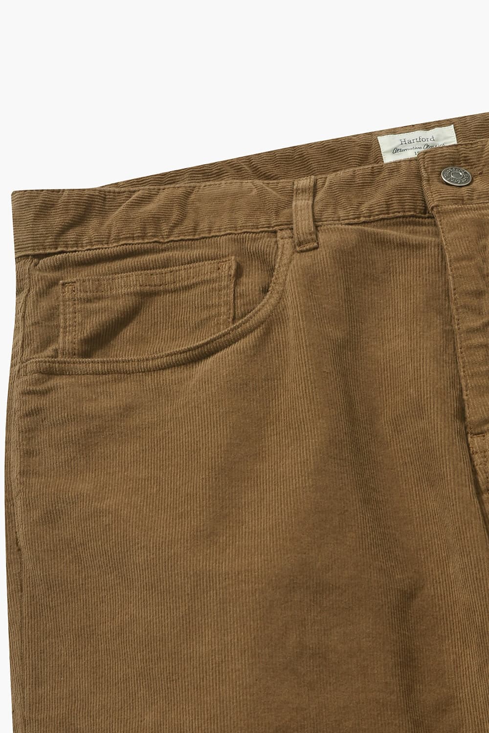 TIM 코튼 코듀로이 세미와이드 103 브라운 캐주얼 팬츠