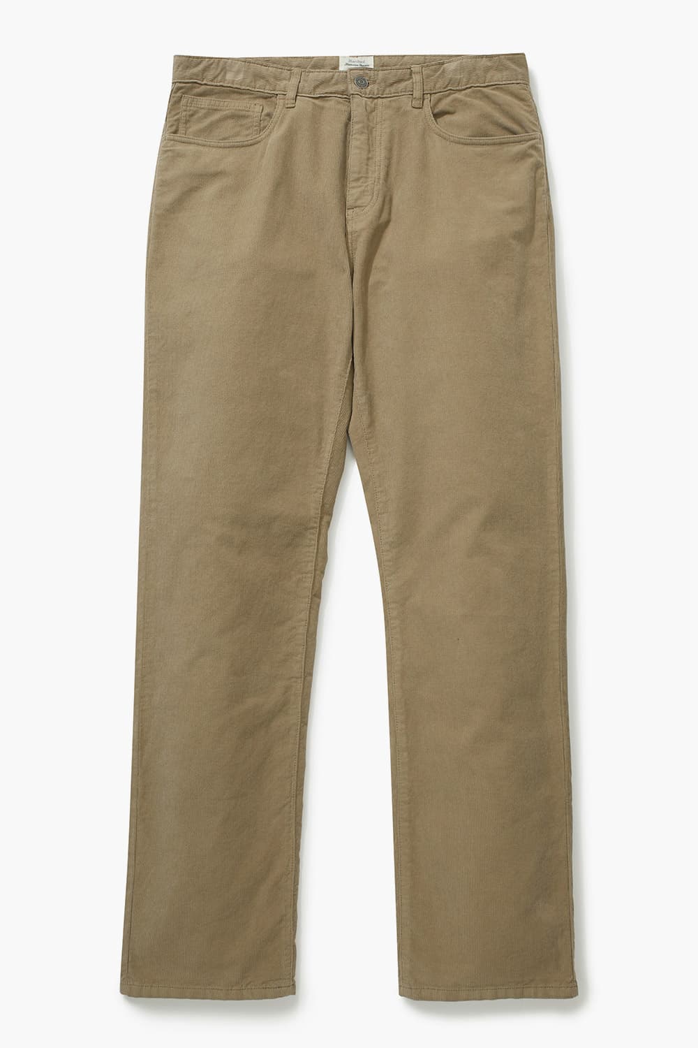 TIM 코튼 세미와이드 103 브라운 캐주얼 팬츠