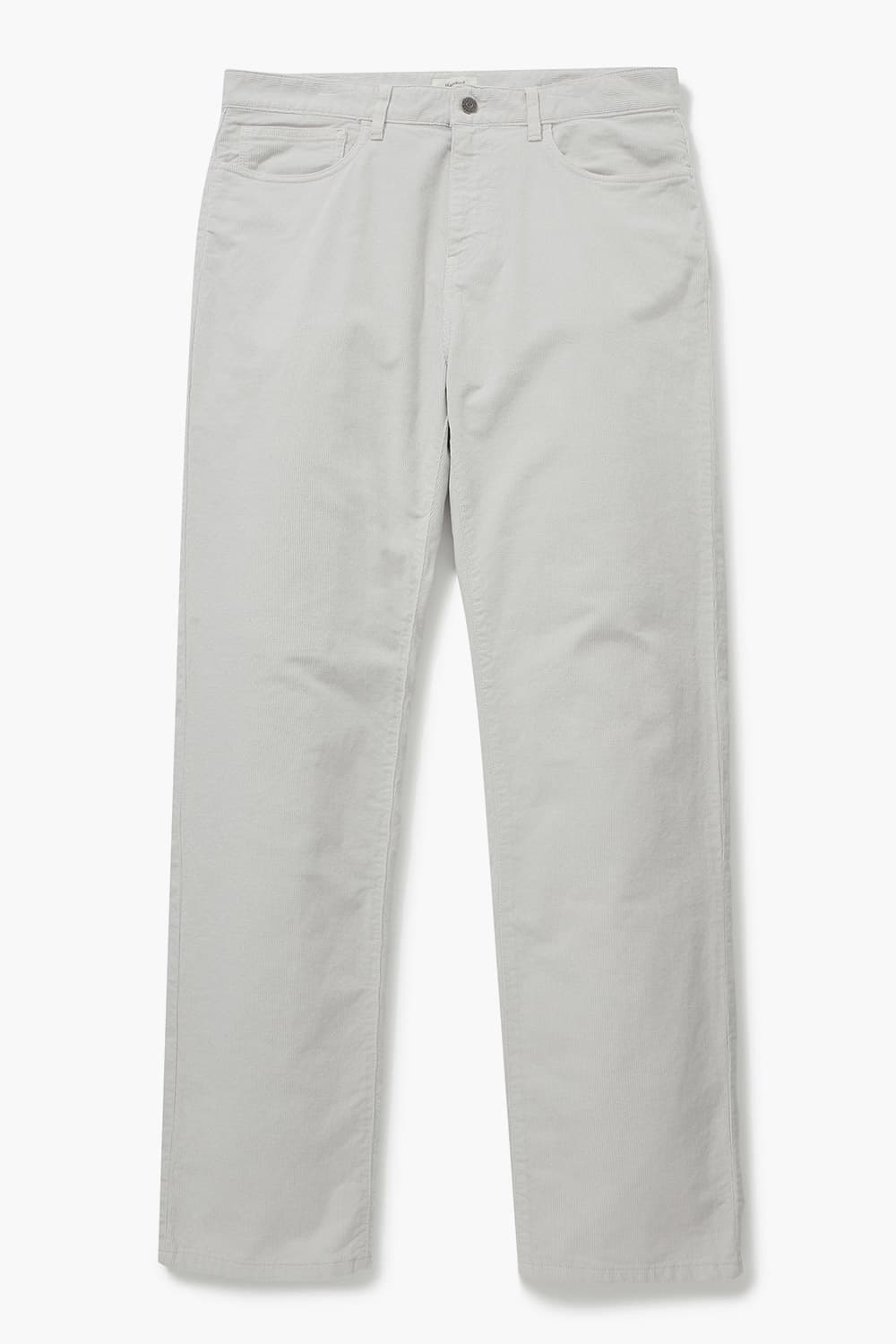 TIM 코튼 세미와이드 103 화이트 캐주얼 팬츠