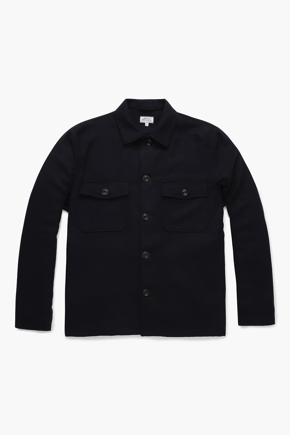 DAY 울 혼방 투 포켓 셔츠형 106 다크네이비 캐주얼 자켓