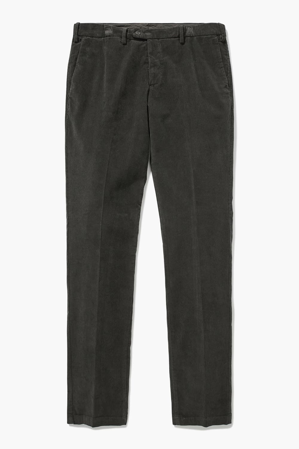 DUCA 코튼 코듀로이 테이퍼드 806 다크브라운 팬츠