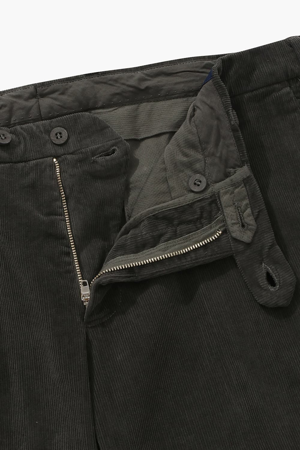 DUCA 코튼 코듀로이 테이퍼드 806 다크브라운 팬츠