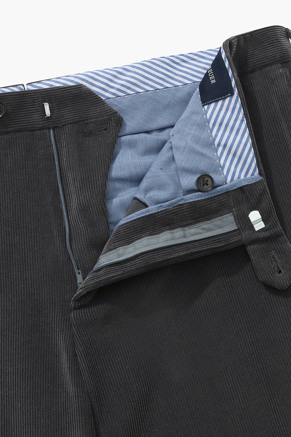 DUCA 코튼 테이퍼드 805 차콜그레이 팬츠