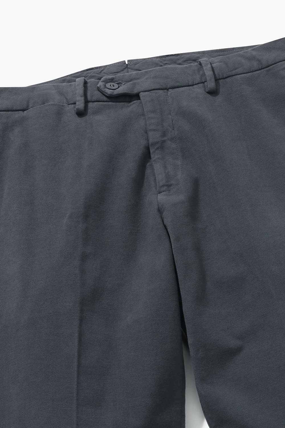 ALBIZZATE 코튼 테이퍼드 804 차콜그레이 팬츠