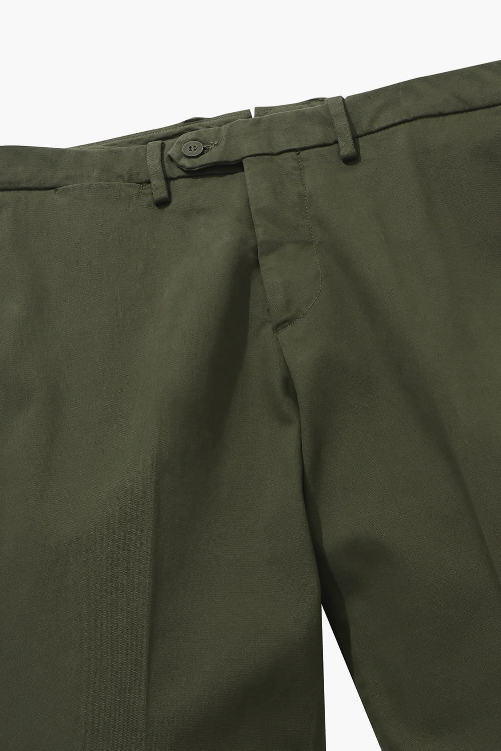 CASMIK 코튼 슬림 803 카키 팬츠