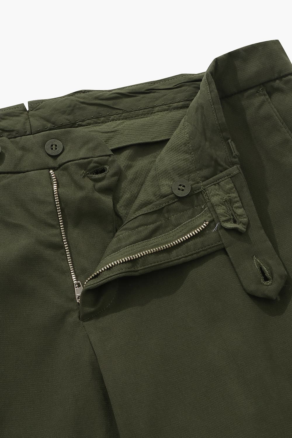 CASMIK 코튼 슬림 803 카키 팬츠