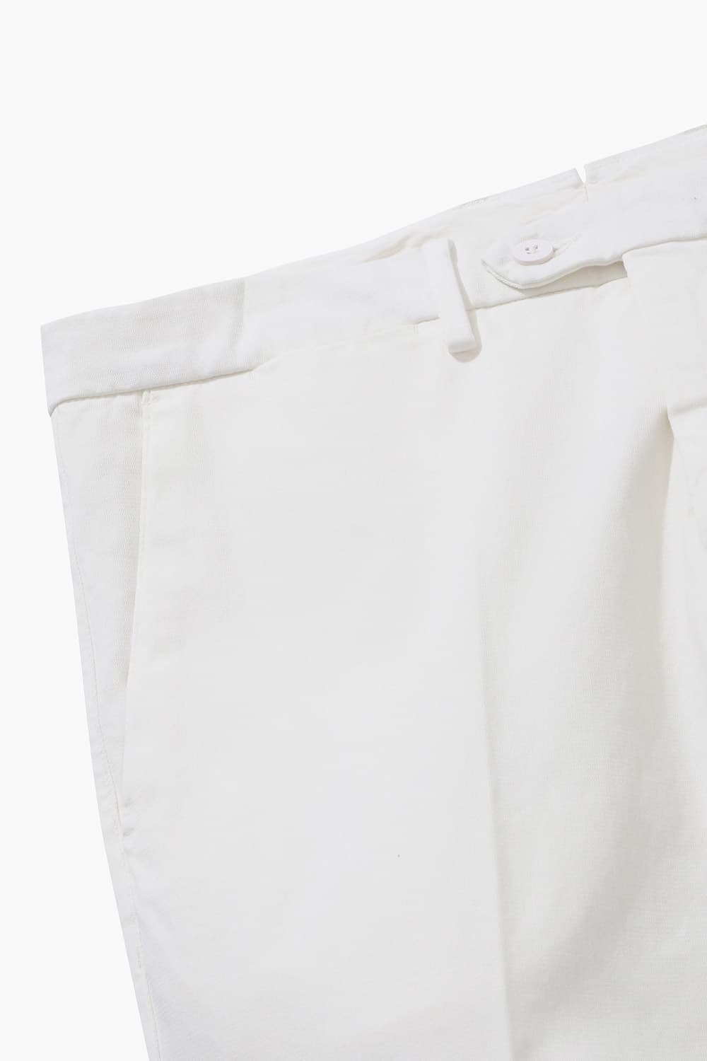 CASMIK 코튼 슬림 803 화이트 팬츠